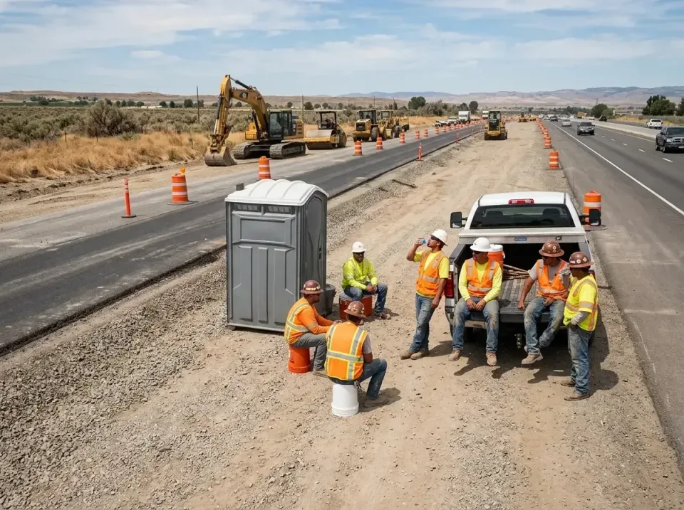 highway-road-construction-crew-007 — frequently asked questions, Porta Potty and Restroom Rentals in Harrisonburg, VA